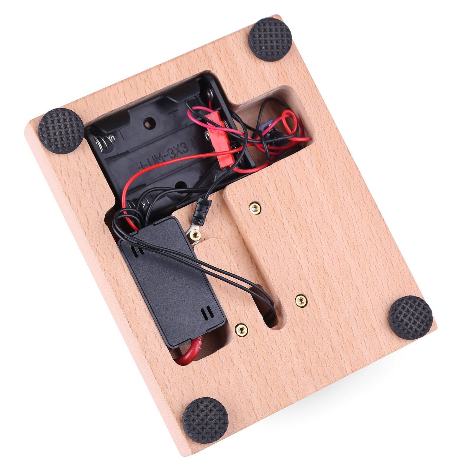 HelloWorld7-M16B 1.6cc Mini Horizontal Gasoline 4 Stroke Air-cooled Single Cylinder Internal Combustion Engine with Wooden Base-helloworld7