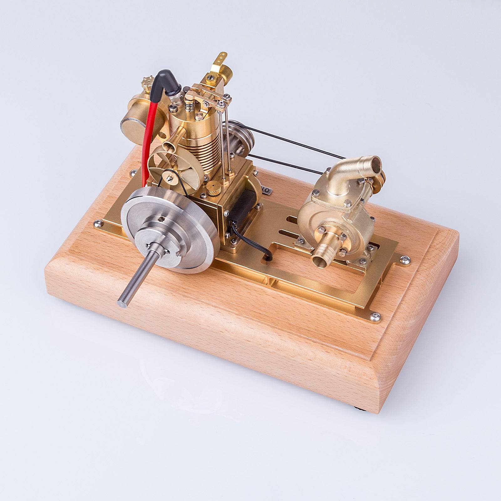 M16C Vertical 4 Stroke Gasoline Engine Model with Water Vane Pump 1.6cc Mini IC Engine-helloworld7