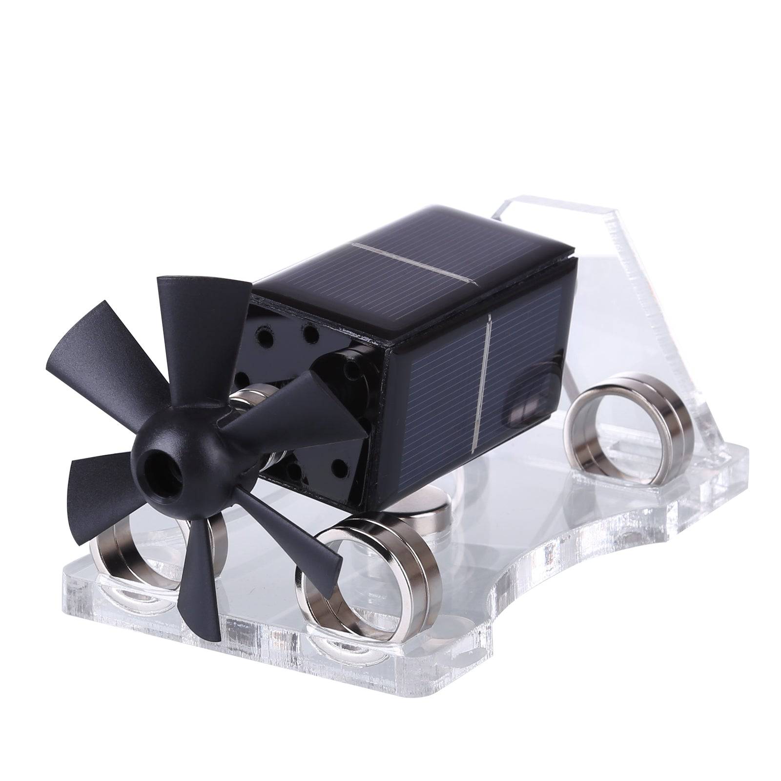 Magnetic Levitation Solar Motor Model Science Physics Gift for Home Office Decor-helloworld7