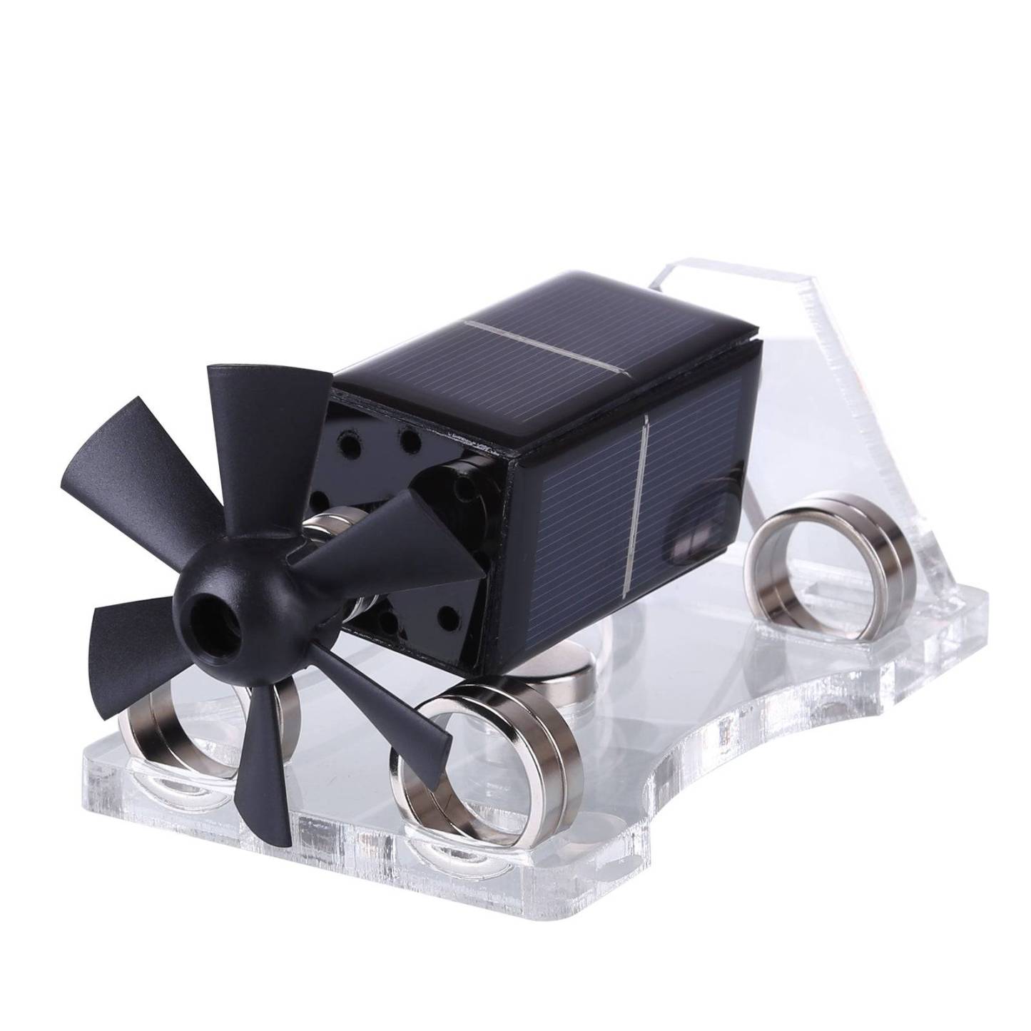 Magnetic Levitation Solar Motor Model Science Physics Gift for Home Office Decor-helloworld7