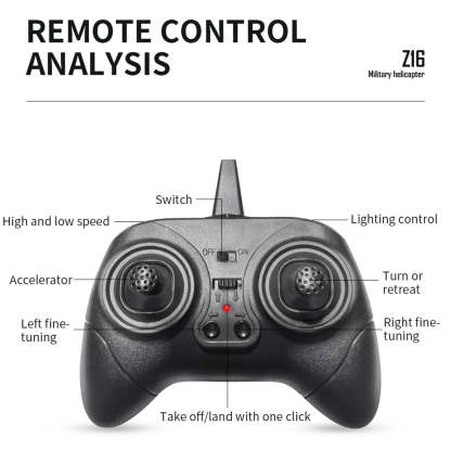 HelloWorld7-MD500 2.4G 4CH 6-axis Gyroscope Simulation RC Helicopter Model - RTF Version