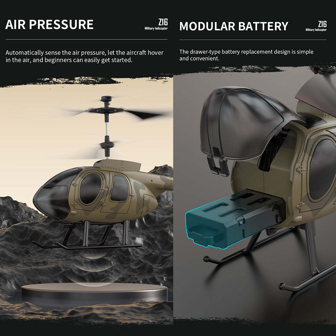 HelloWorld7-MD500 2.4G 4CH 6-axis Gyroscope Simulation RC Helicopter Model - RTF Version