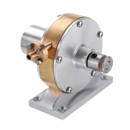 HelloWorld7-Metal Brass Steam Turbine Engine JT-II Engine Model