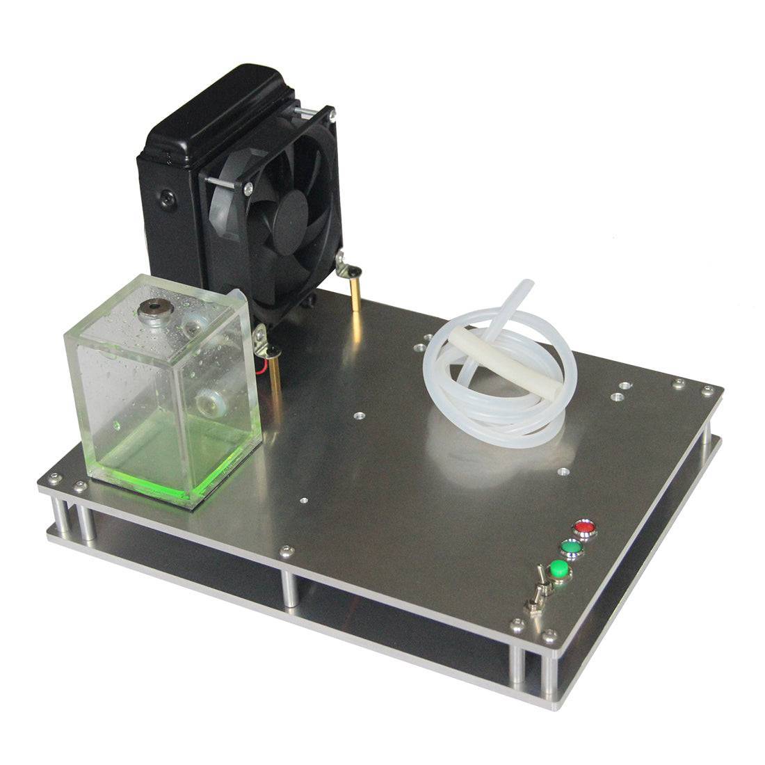 Metal Display Base Stand with Complete Water Cooling Kit for Inline 4 Cylinder Gas Engine-helloworld7