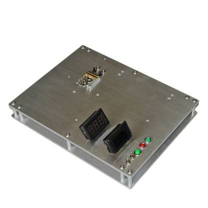 Metal Display Base Stand with Ignition Switch for Inline 4 Cylinder Gas Engine Model-helloworld7