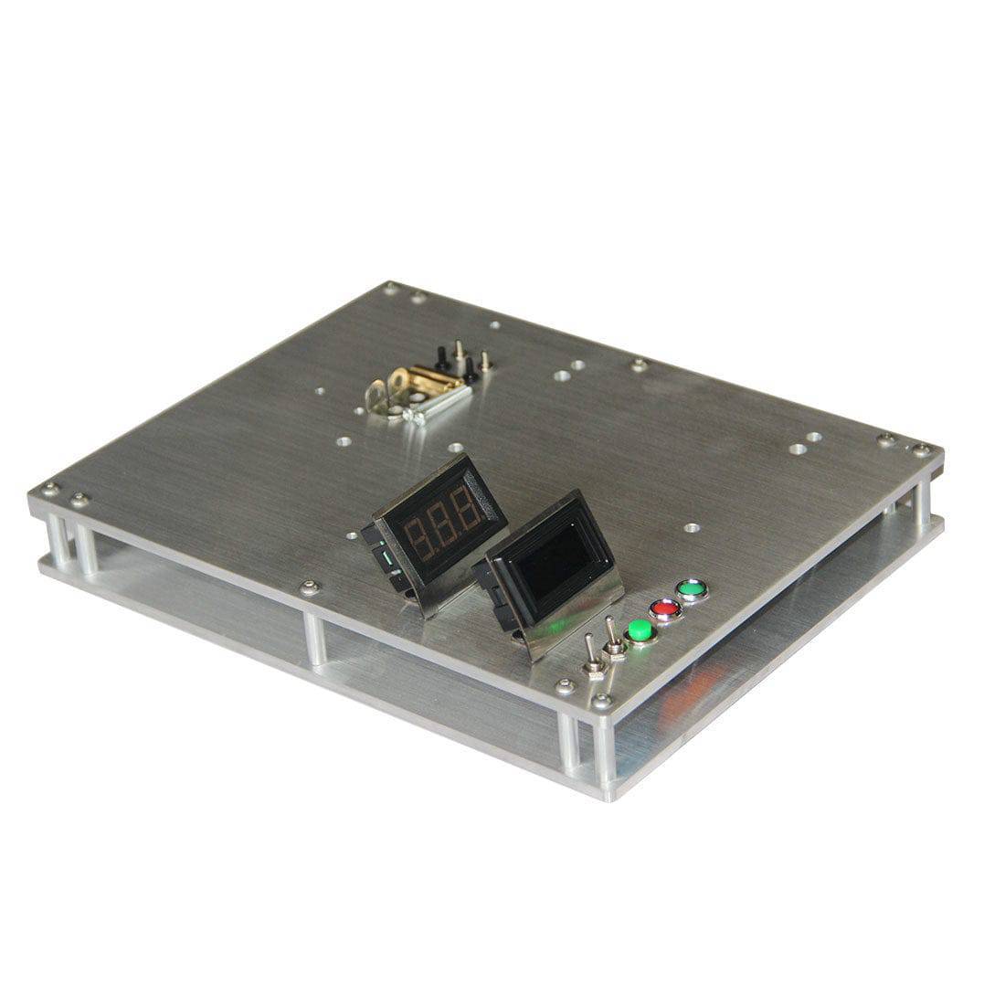 Metal Display Base Stand with Ignition Switch for Inline 4 Cylinder Gas Engine Model-helloworld7