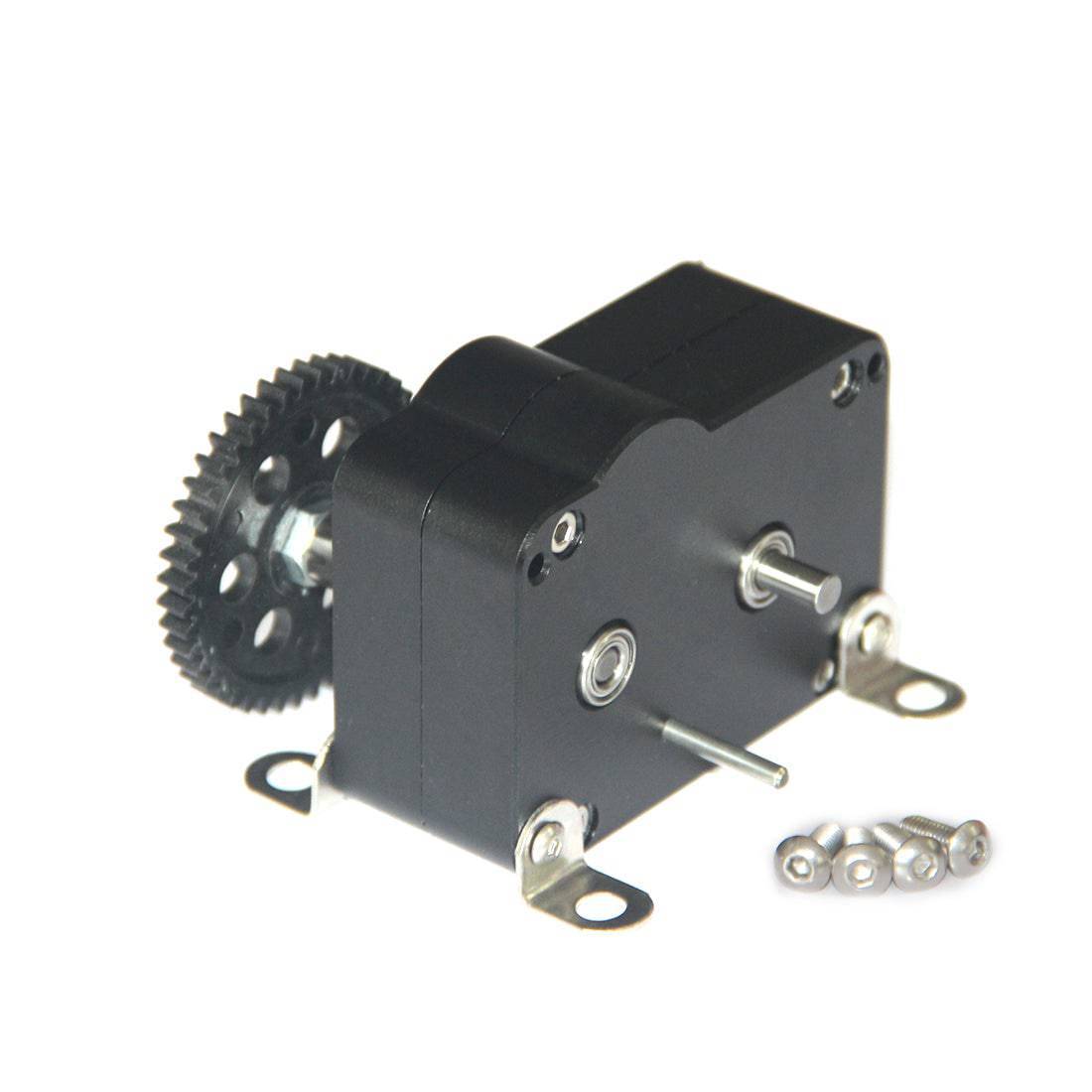 HelloWorld7-Metal Gearbox with Reverse Neutral Forward Gears Transmmsion for Modify Toyan Engine Gasoline Model Car-helloworld7