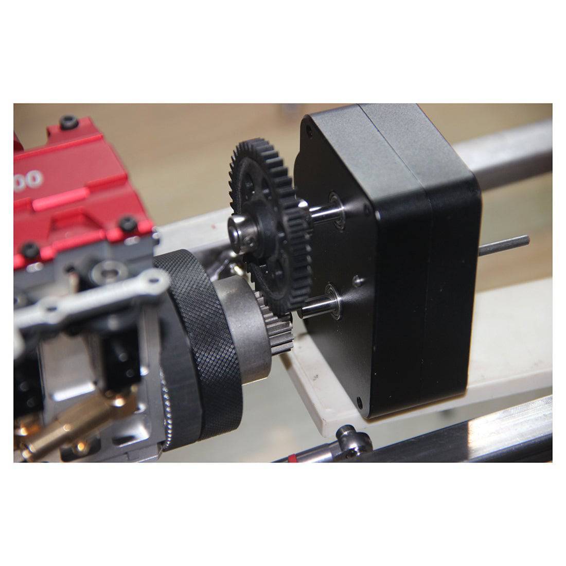 HelloWorld7-Metal Gearbox with Reverse Neutral Forward Gears Transmmsion for Modify Toyan Engine Gasoline Model Car-helloworld7