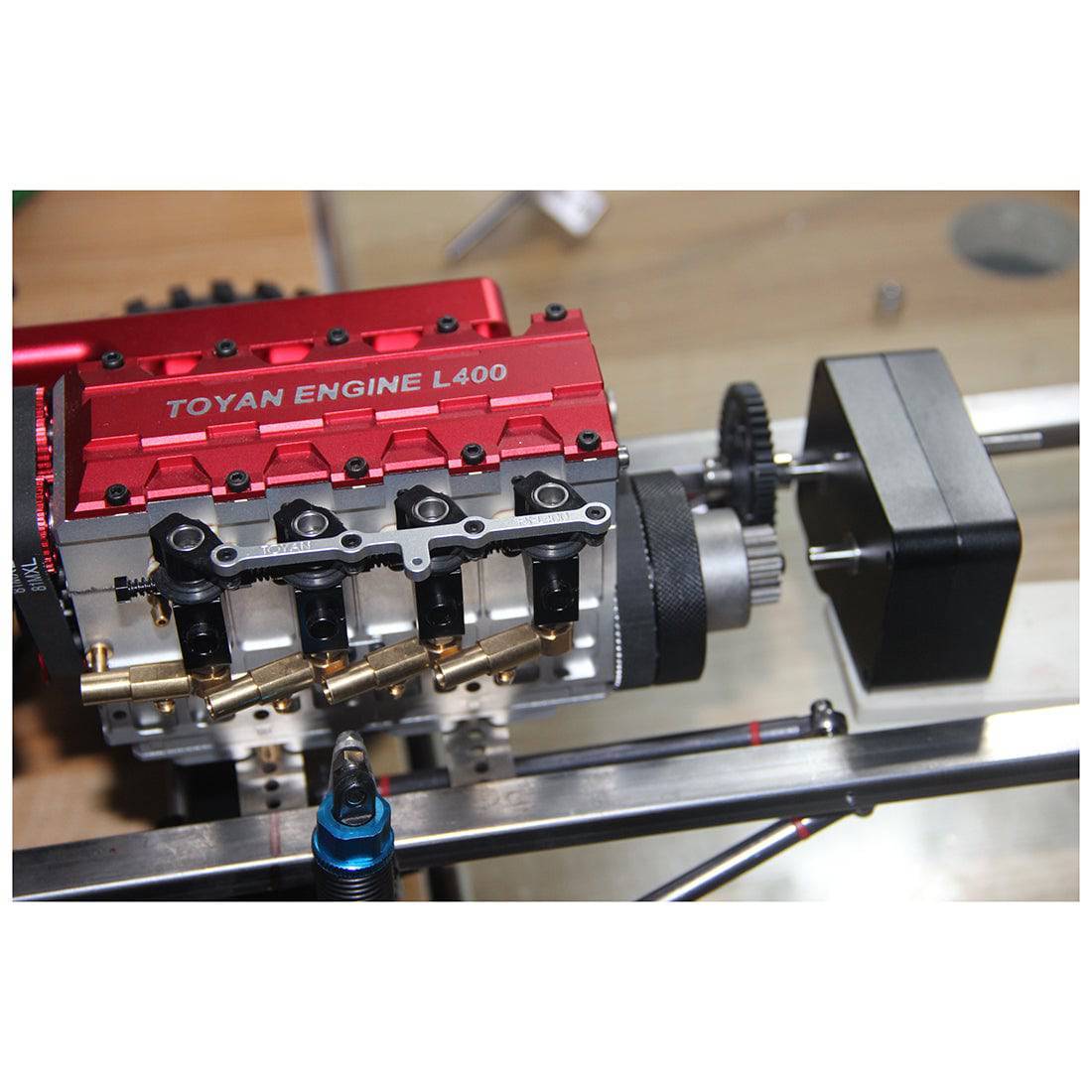 Metal Transmission Gearbox with Reverse Neutral Forward for Toyan FS-L400 FS-V800 Engine RC Car-helloworld7