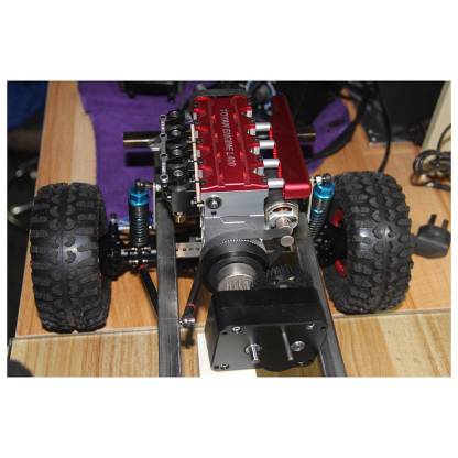 Metal Transmission Gearbox with Reverse Neutral Forward for Toyan FS-L400 FS-V800 Engine RC Car-helloworld7