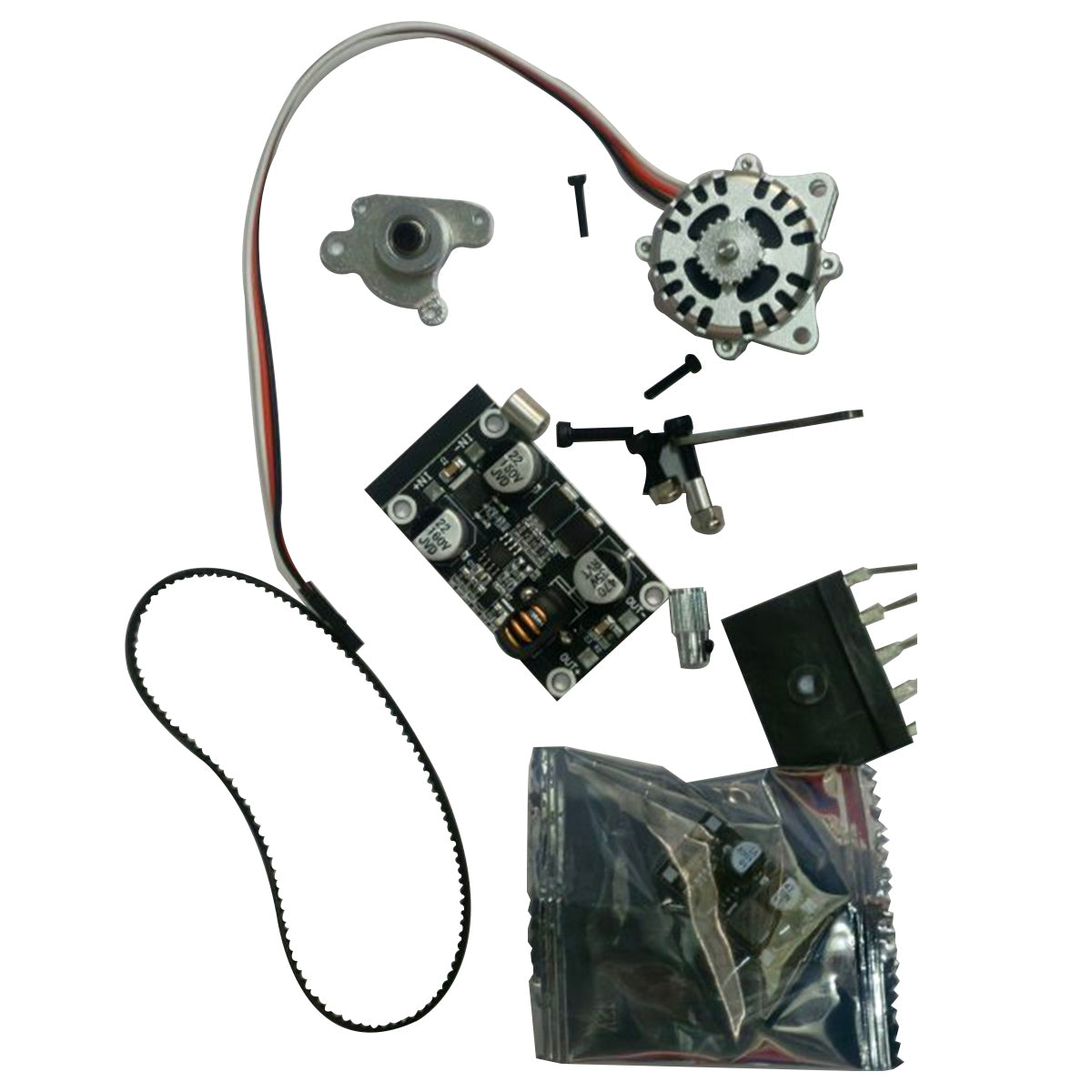Mini DC Generator Model 12V Output with Rectifier and Bracket for CISON L4 Engine Modification-helloworld7