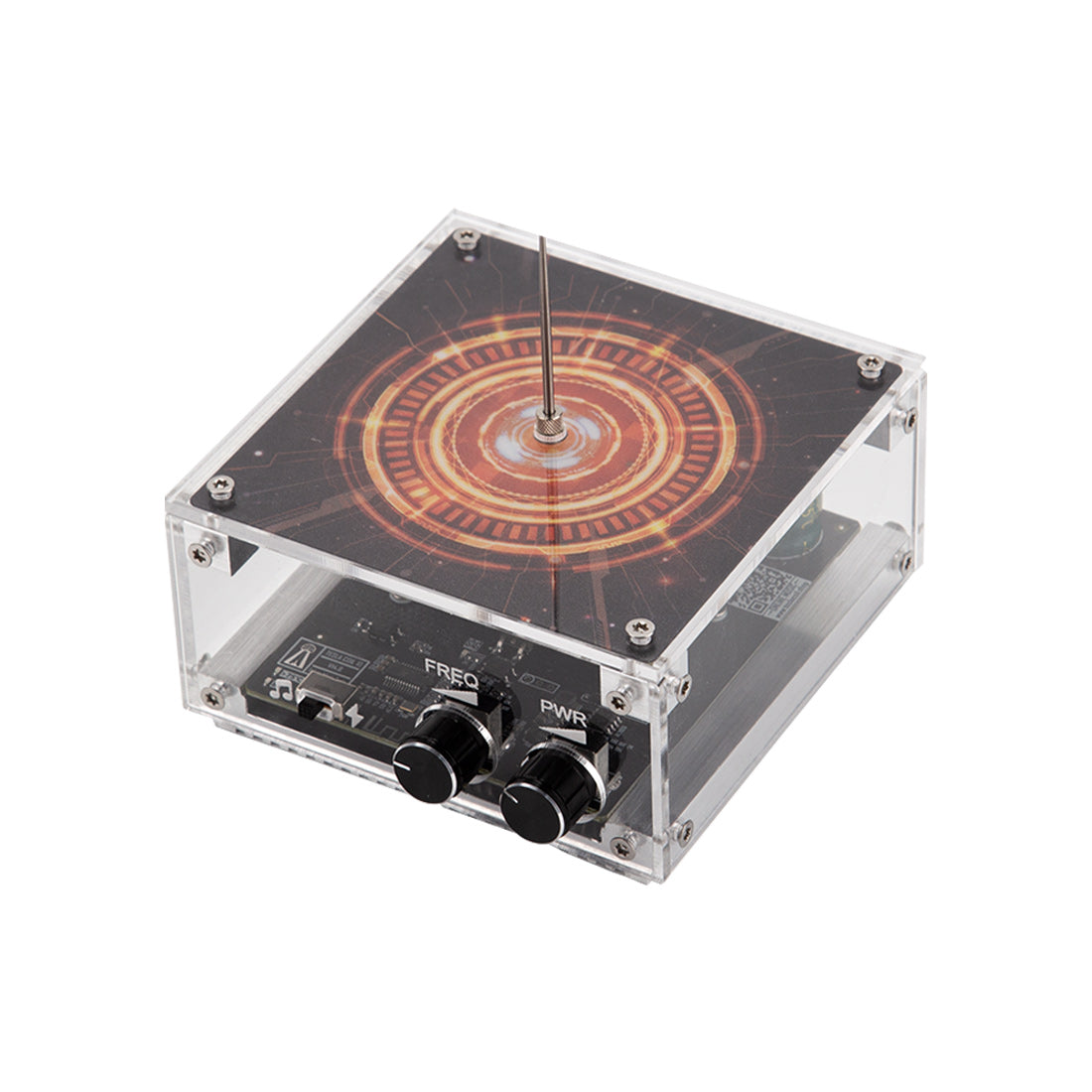 HelloWorld7-Mini Bluetooth Musical Tesla Coil Christmas Santa Claus Magic