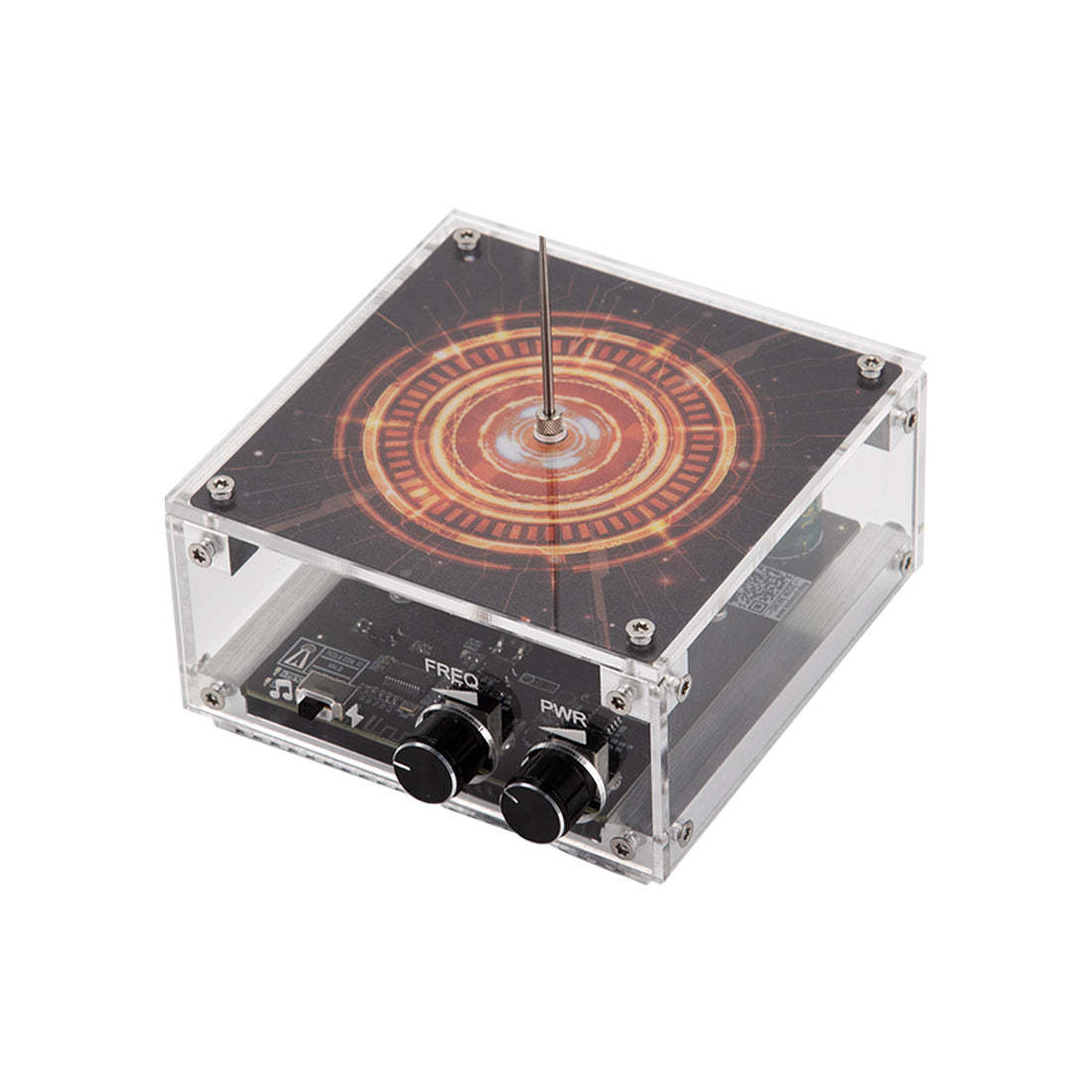 HelloWorld7-Mini Bluetooth Musical Tesla Coil Christmas Santa Claus Magic