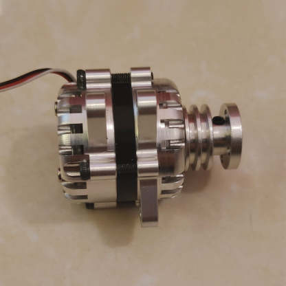 Mini DC Generator Model 12V Output with Rectifier and Bracket for CISON L4 Engine Modification-helloworld7