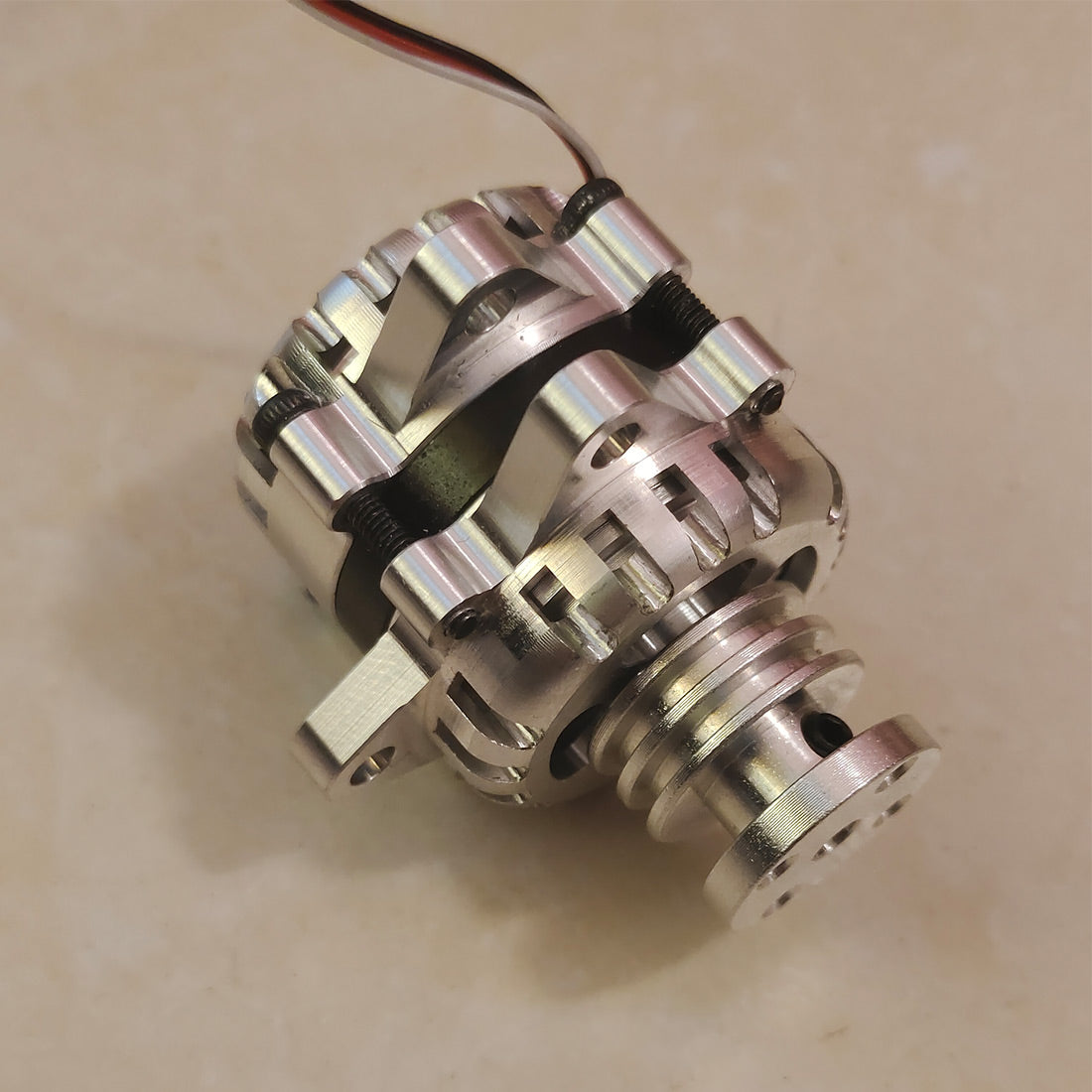 Mini DC Generator Model 12V Output with Rectifier and Bracket for CISON L4 Engine Modification-helloworld7