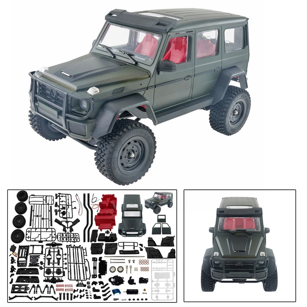 HelloWorld7-MN86K 1/12 Simulation DIY Remote Control Model Car Crawler Vehicle KIT 2.4G 4WD