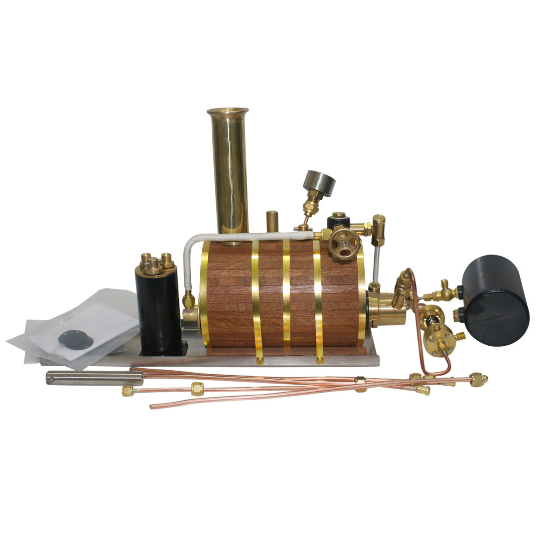 HelloWorld7-Model Steam Boiler kit 200ml for Steam Engines Model Steam Boats