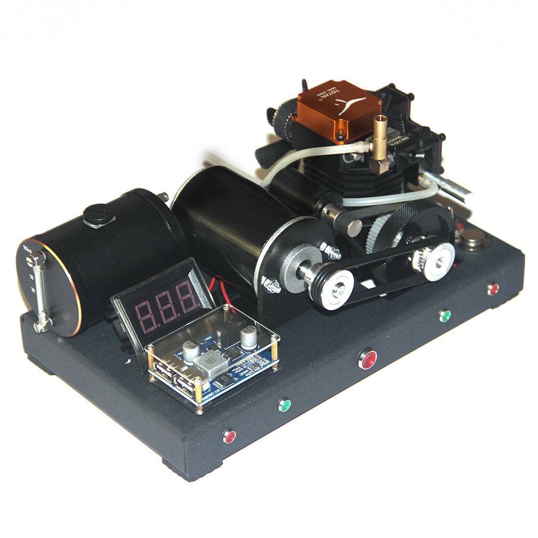 HelloWorld7-Modified Electric TOYAN Four Stroke Methanol Engine Generator Model