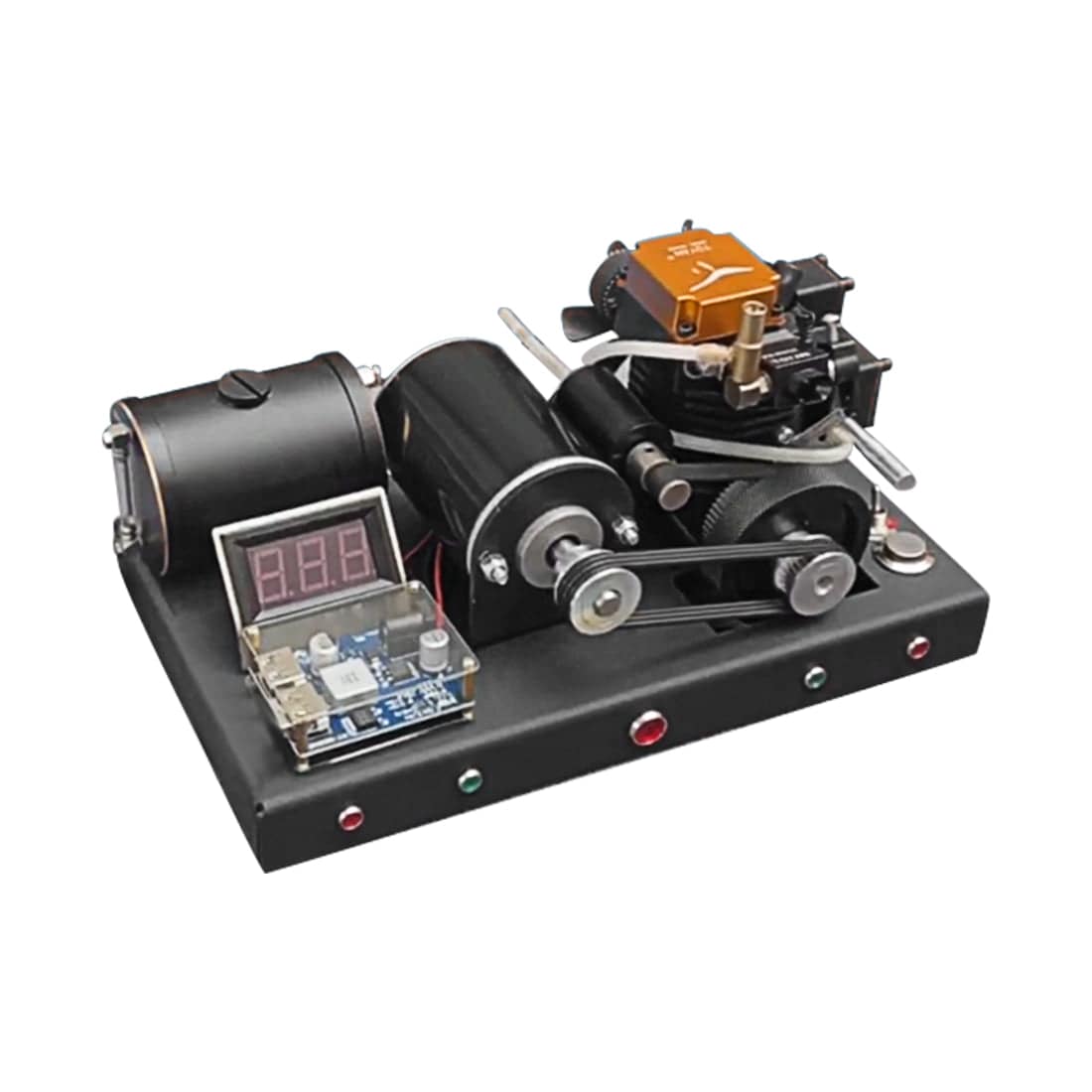 HelloWorld7-Modified Electric TOYAN Four Stroke Methanol Engine Generator Model