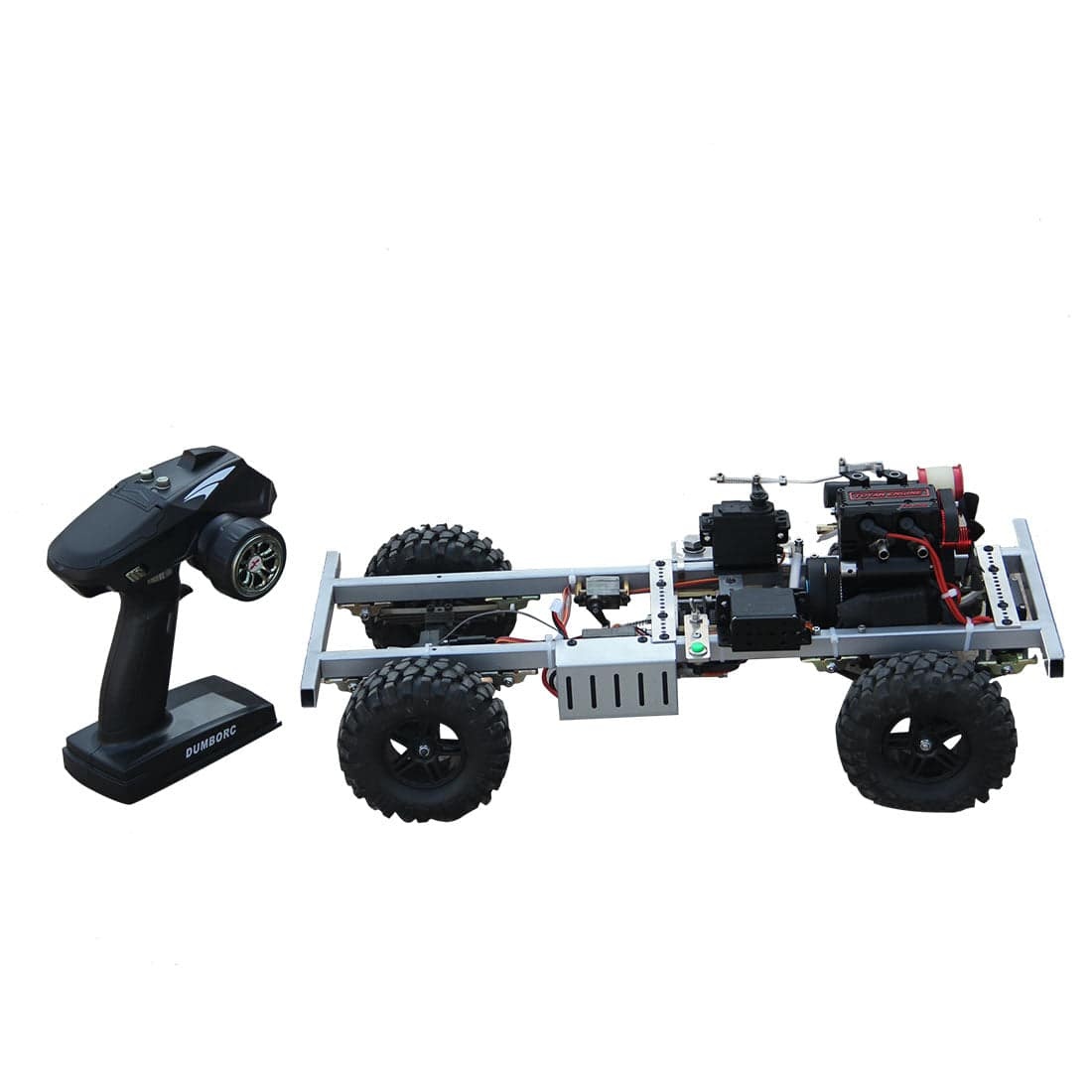 HelloWorld7-Modified Toyan FS-L200 1/10 2.4G 4CH Nitro Offroad Crawler Vehicle RC Car without Car Shell- RTR Version-helloworld7