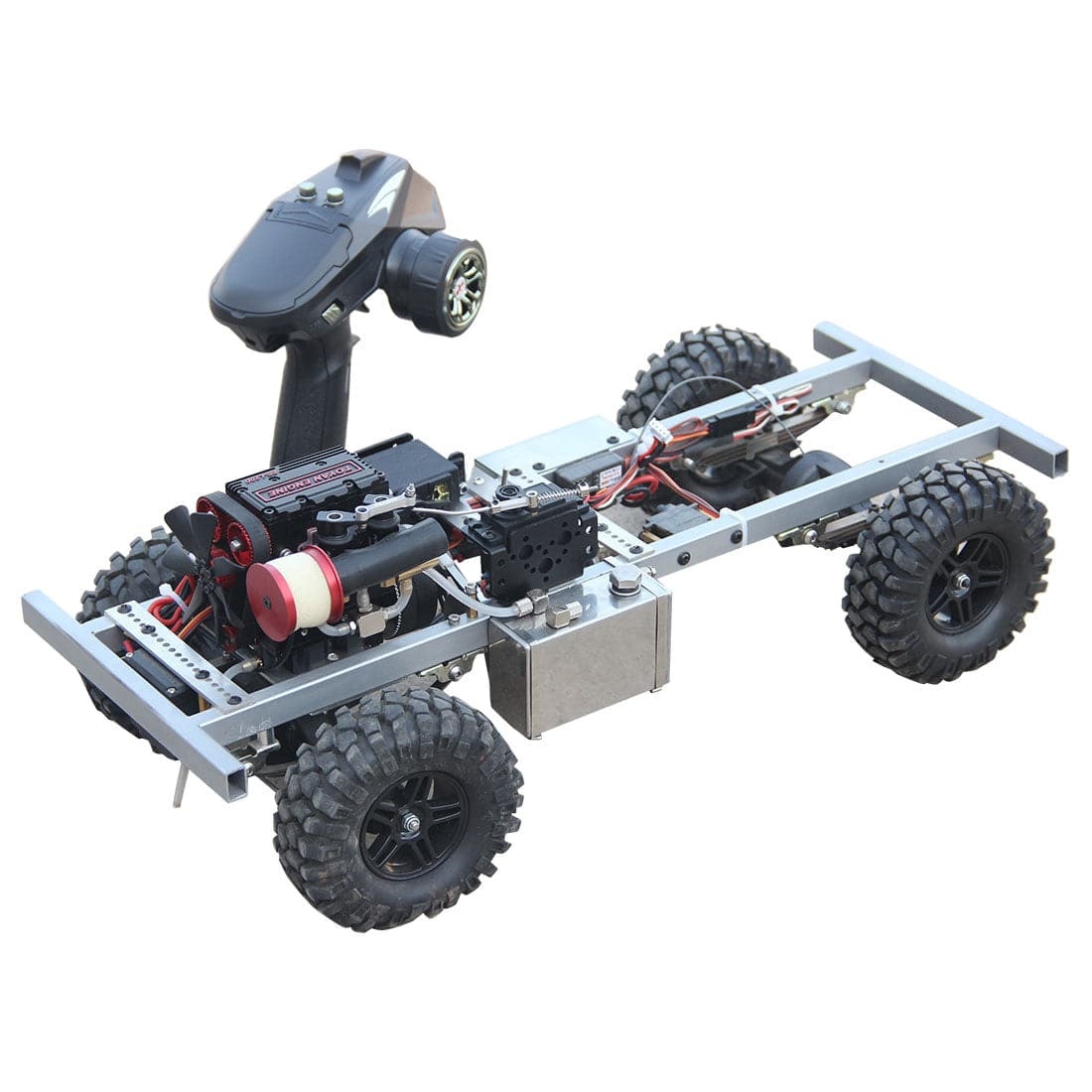 Modified Toyan FS-L200 1/10 2.4G 4CH Nitro Offroad Crawler Vehicle RC Car without Car Shell- RTR Version-helloworld7
