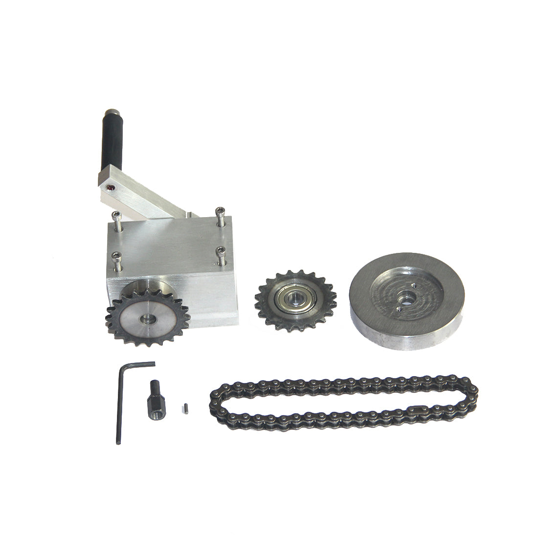 HelloWorld7-Motorcycle Kick Start  & Flywheel & Clutch for CISON FG-9VT 9cc V-Twin Engine Model