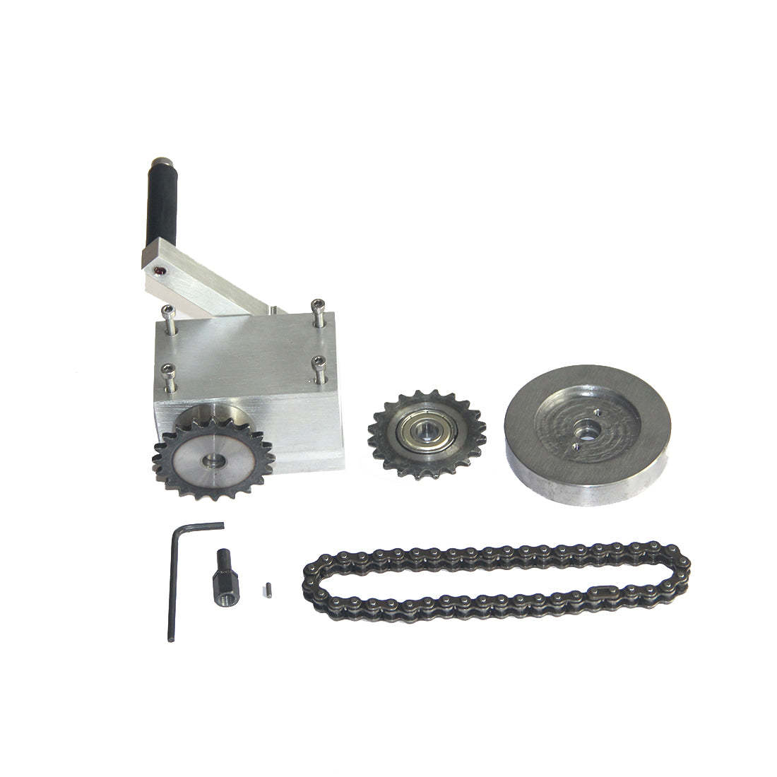 HelloWorld7-Motorcycle Kick Start  & Flywheel & Clutch for CISON FG-9VT 9cc V-Twin Engine Model