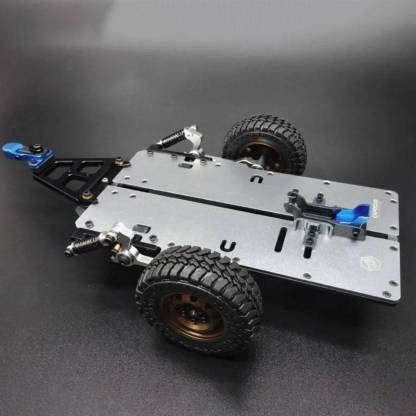 HelloWorld7-Motorcycle Metal Trailer for Capo CUB1 1:18 RC Car OP