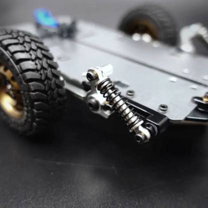 HelloWorld7-Motorcycle Metal Trailer for Capo CUB1 1:18 RC Car OP