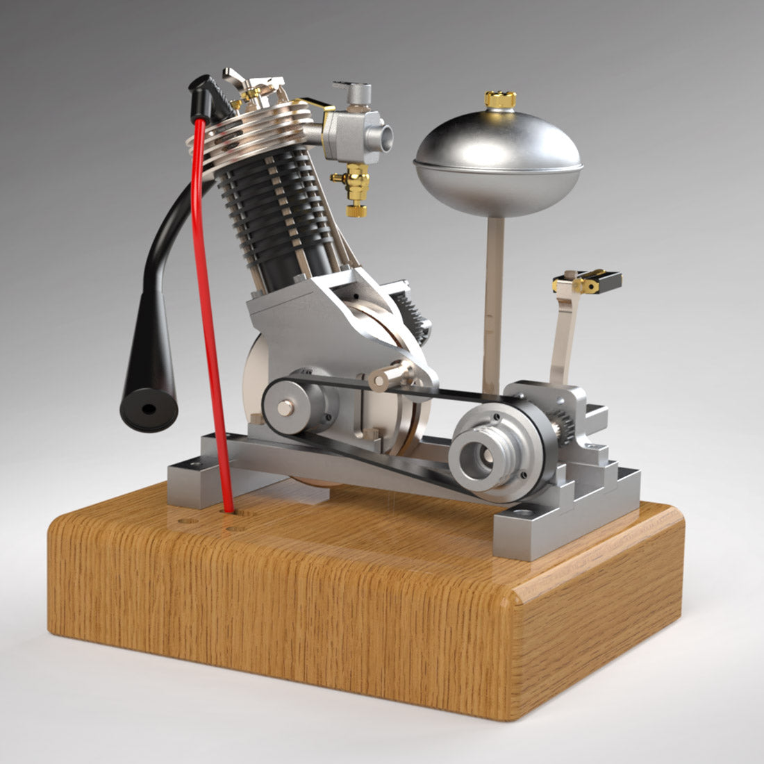 MUSA Hoglet V1 3.3cc Mini 4 Stroke Kickstart Motorcycle Engine Model Gift-helloworld7