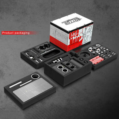 SEMTO ST-NF2 DIY 2-Cylinder 4-Stroke Nitro Engine Model Kit – Working Desktop Internal Combustion Engine-helloworld7