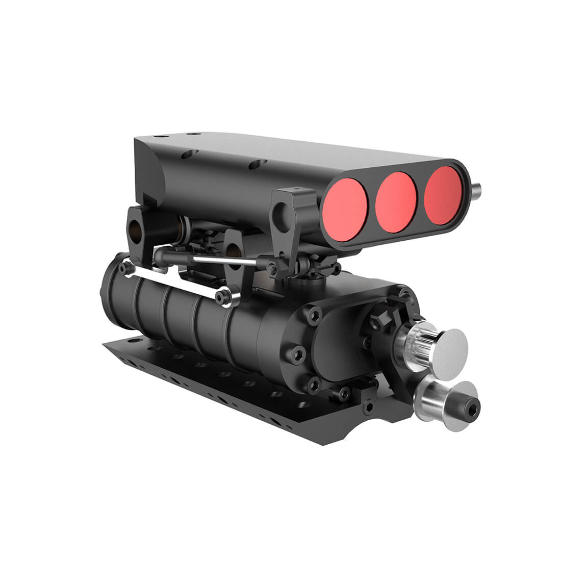 HelloWorld7-Performance V8 Supercharger for Toyan V8 FS-V800 Engine Model Upgrade