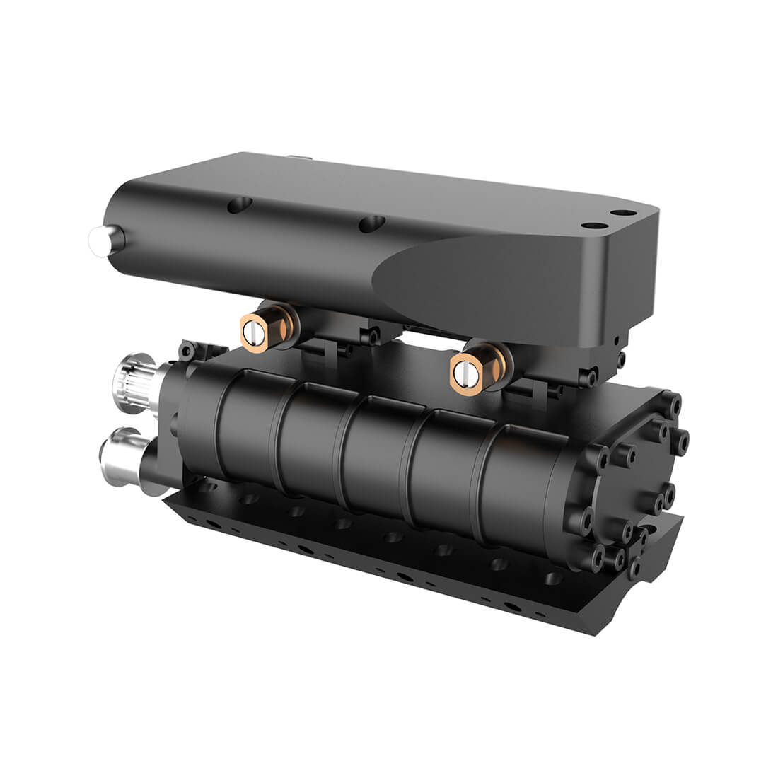 HelloWorld7-Performance V8 Supercharger for Toyan V8 FS-V800 Engine Model Upgrade