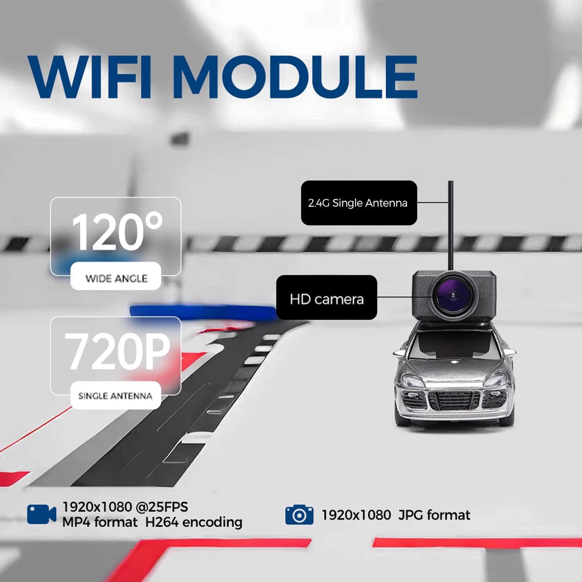 HelloWorld7-WL Fully Functional MICRO RC Car With FPV World Smallest RC Car 1/64 APP-Controlled