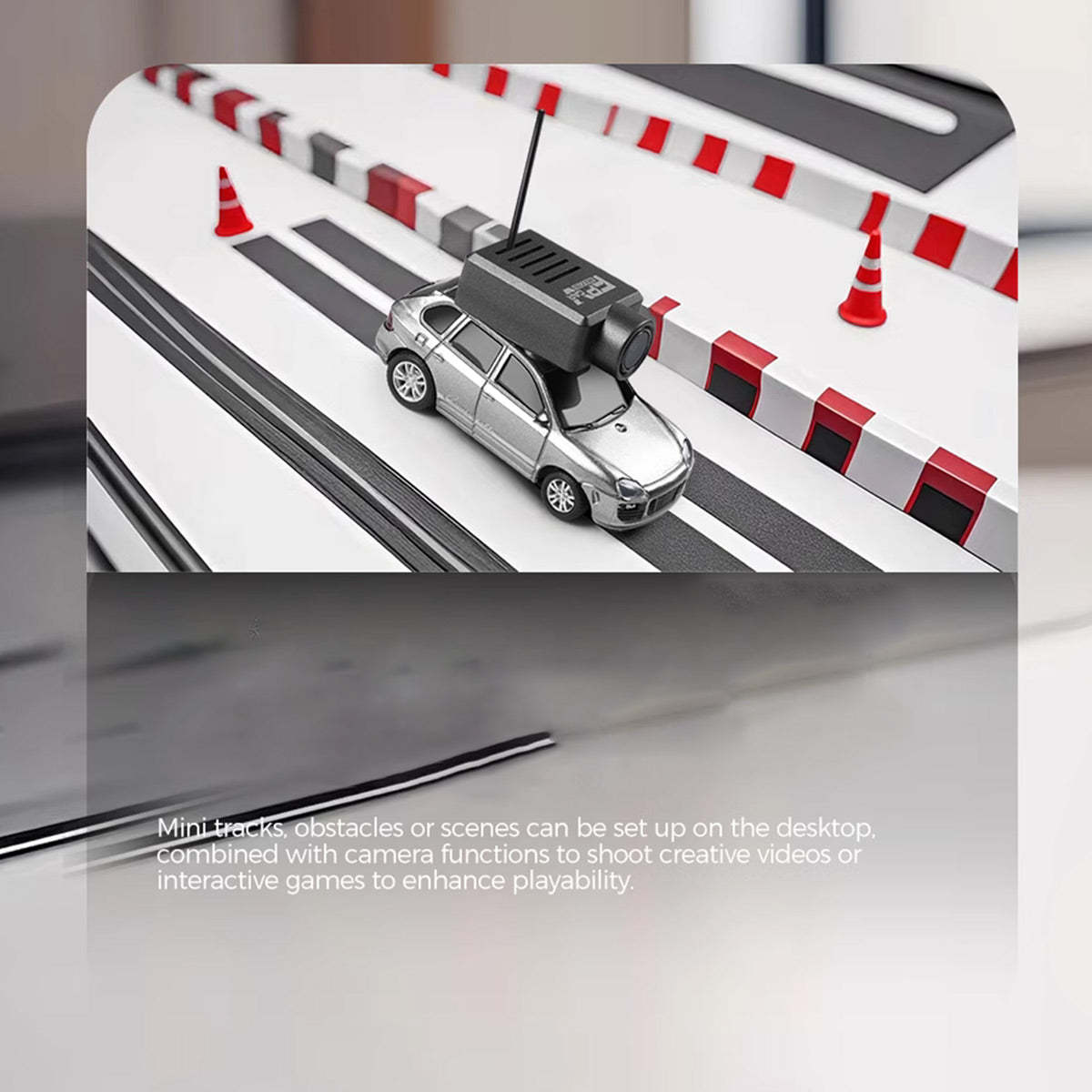 HelloWorld7-WL Fully Functional MICRO RC Car With FPV World Smallest RC Car 1/64 APP-Controlled