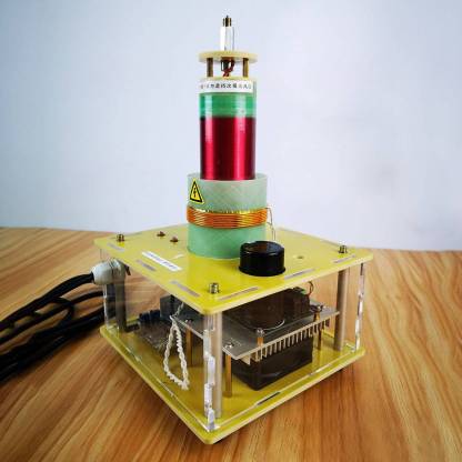 HelloWorld7-PLLSSTC Musical Tesla Coil Plasma Loud Speakers  C85-240V Science Technology Toy