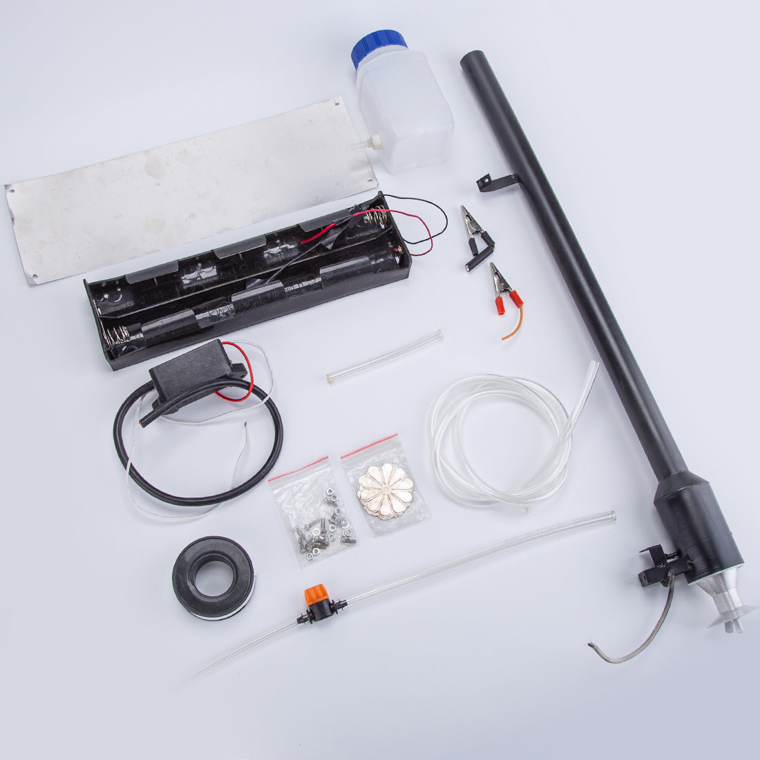 HelloWorld7-Pulse Jet Engine Micro Valve-Controlled RC Gasoline Internal Combustion Model RTR