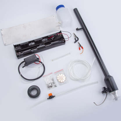 HelloWorld7-Pulse Jet Engine Micro Valve-Controlled RC Gasoline Internal Combustion Model RTR