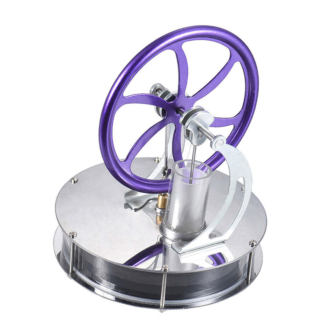 HelloWorld7-Purple Low Temperature Difference Stirling Engine Coffee Cup Engine