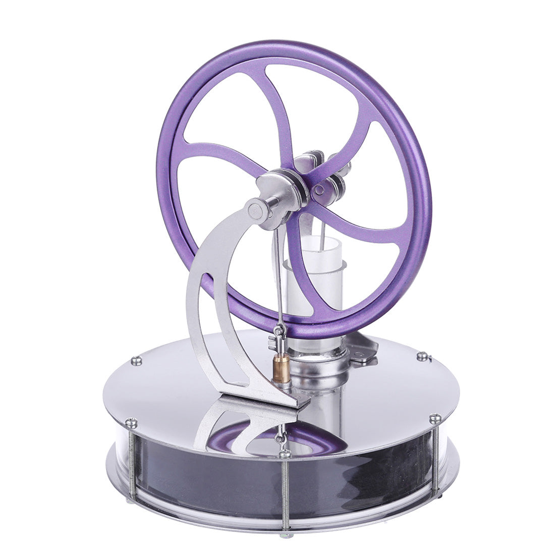 HelloWorld7-Purple Low Temperature Difference Stirling Engine Coffee Cup Engine
