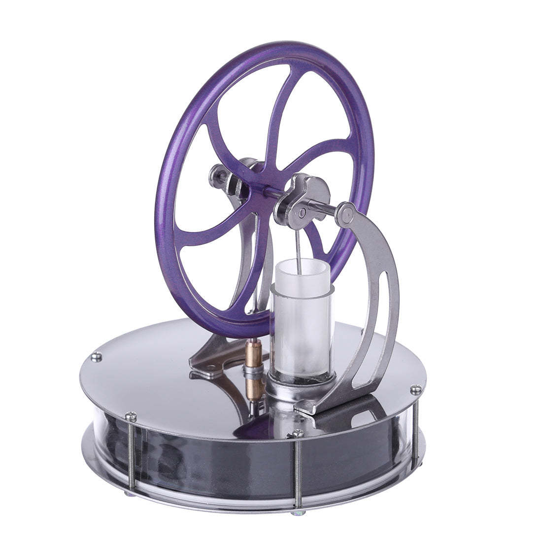 HelloWorld7-Purple Low Temperature Difference Stirling Engine Coffee Cup Engine