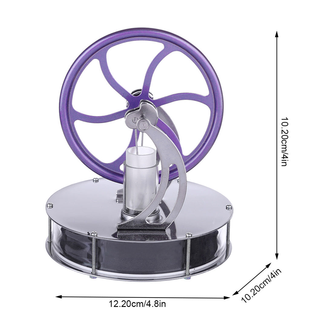 HelloWorld7-Purple Low Temperature Difference Stirling Engine Coffee Cup Engine
