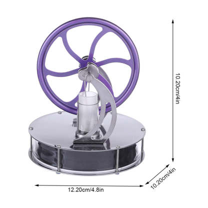 HelloWorld7-Purple Low Temperature Difference Stirling Engine Coffee Cup Engine