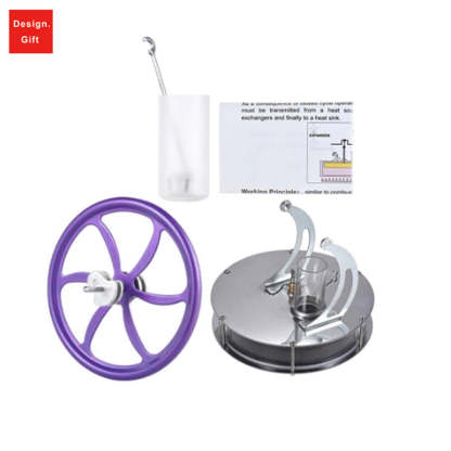 HelloWorld7-Purple Low Temperature Difference Stirling Engine Coffee Cup Engine