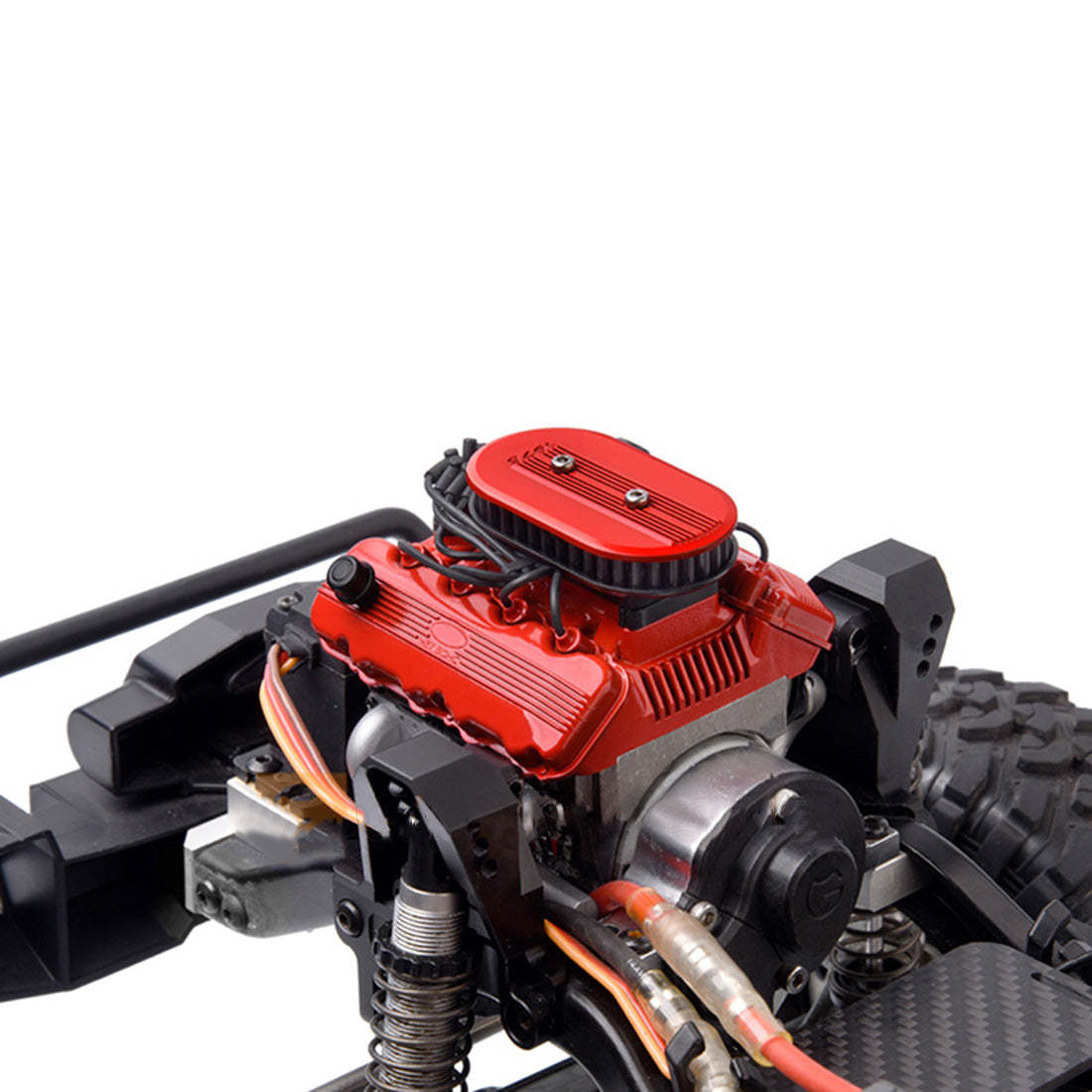 HelloWorld7-RC Car 1976 Model 1/10 Simulation SOHC V8 Scale Engine Kit GRC F76