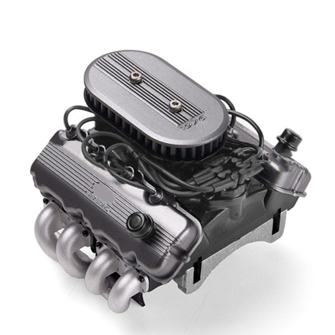 HelloWorld7-RC Car 1976 Model 1/10 Simulation SOHC V8 Scale Engine Kit GRC F76