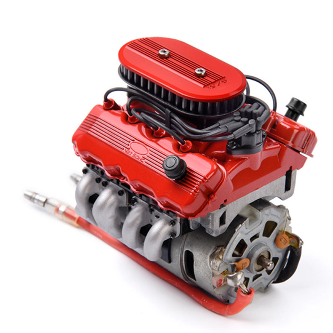 HelloWorld7-RC Car 1976 Model 1/10 Simulation SOHC V8 Scale Engine Kit GRC F76