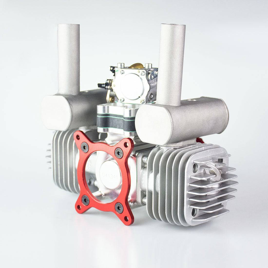HelloWorld7-RCGF 120cc Twin Gasoline Air Cooled Double-cylinder Engine for RC Fixed Wing Airplane
