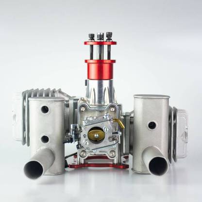 HelloWorld7-RCGF 120cc Twin Gasoline Air Cooled Double-cylinder Engine for RC Fixed Wing Airplane