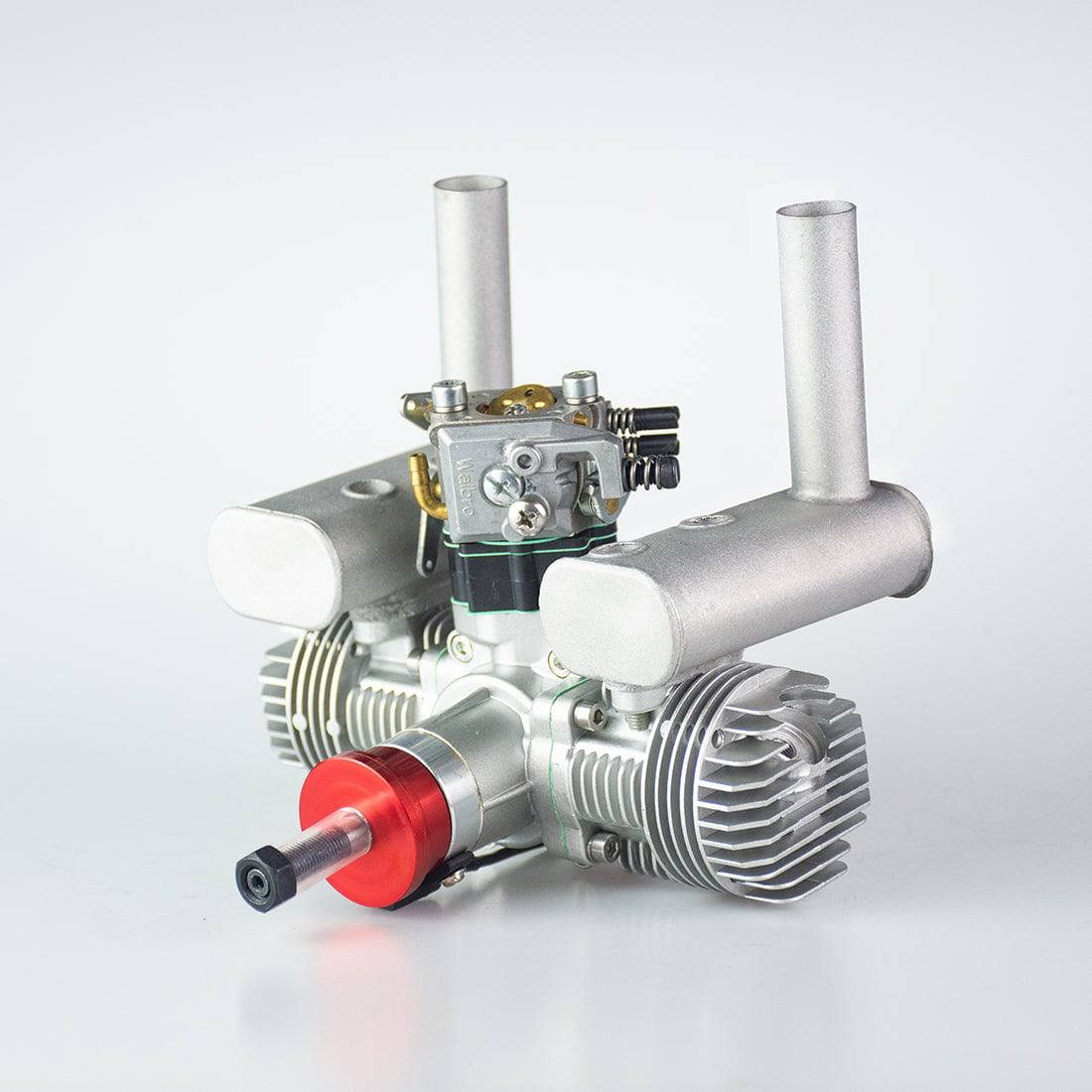 RCGF 31cc Twin Cylinder Gas Engine for RC Airplanes 3.7HP Small Scale Smooth Power-helloworld7